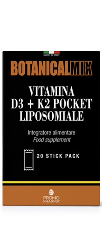 VITAMINA D3 + K2 POCKET BOTANICAL MIX 30 STICK - Farmacia Puddu Baire S.r.l.