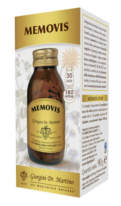 MEMOVIS 180 PASTIGLIE - Farmacia Puddu Baire S.r.l.