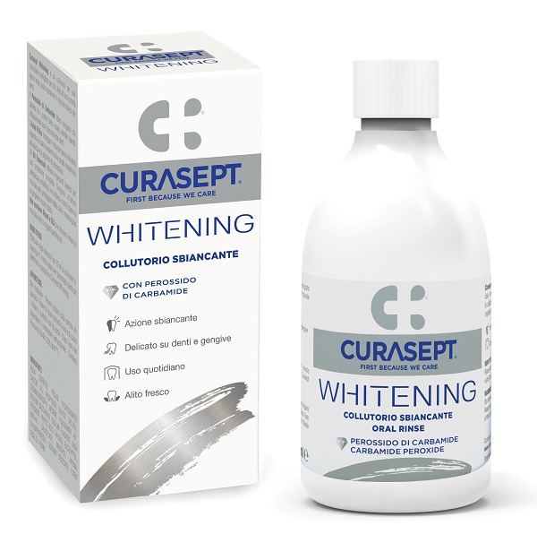 CURASEPT WHITENING COLLUTORIO 300 ML - Farmacia Puddu Baire S.r.l.