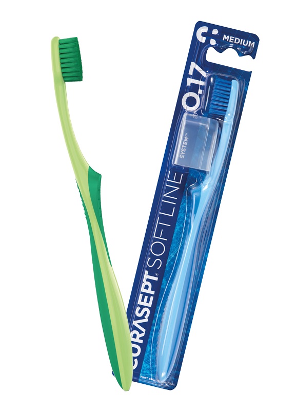 CURASEPT SPAZZOLINO MEDIUM 017 BIPACK - Farmacia Puddu Baire S.r.l.