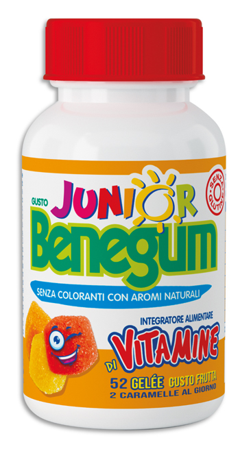 BENEGUM JUNIOR GELEE VITAMINE 52 CARAMELLE - Farmacia Puddu Baire S.r.l.