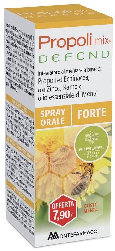 PROPOLI MIX DEFEND SPRAY ADULTI 30 ML - Farmacia Puddu Baire S.r.l.