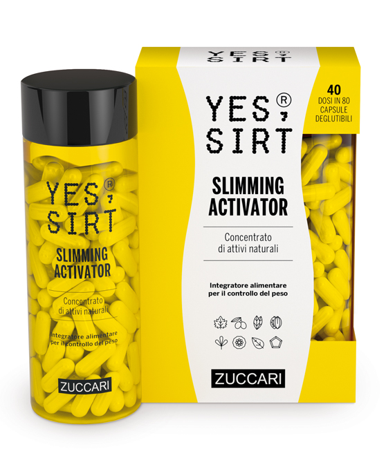 YES SIRT SLIMMING ACTIVATOR 80 CAPSULE 300MG - Farmacia Puddu Baire S.r.l.