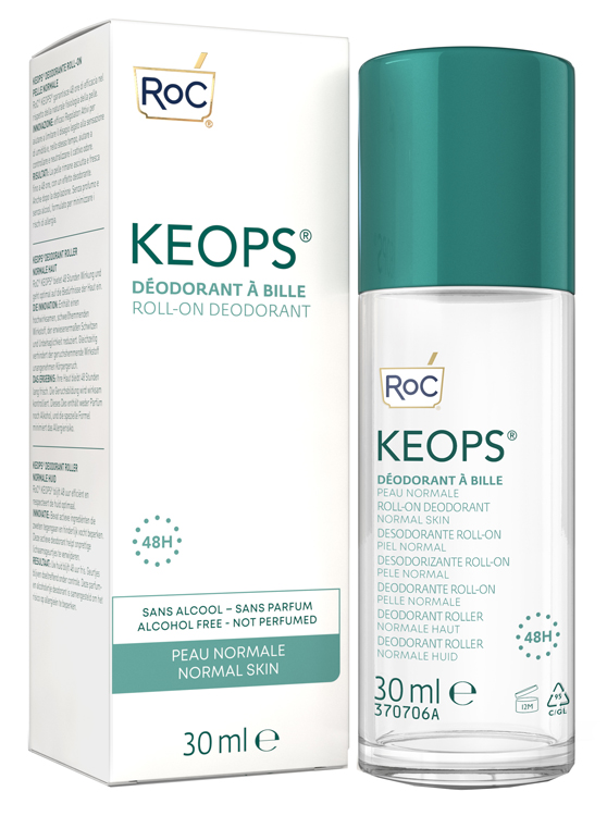 ROC KEOPS DEODORANTE ROLL-ON 48H 30 ML - Farmacia Puddu Baire S.r.l.