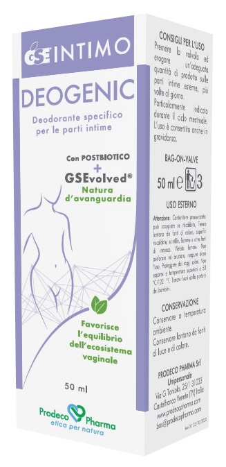 GSE INTIMO DEOGENIC 50 ML - Farmacia Puddu Baire S.r.l.