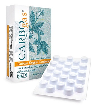 CARBOGAS 50 COMPRESSE - Farmacia Puddu Baire S.r.l.