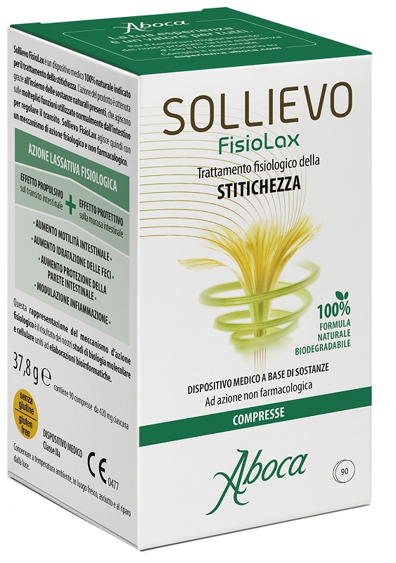 SOLLIEVO FISIOLAX 90 COMPRESSE - Farmacia Puddu Baire S.r.l.