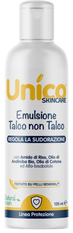 UNICO EMULSIONE TALCO NON TALCO 125 ML - Farmacia Puddu Baire S.r.l.