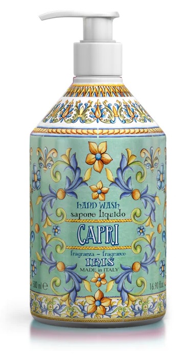 MAIOLICHE SAPONE LIQUIDO 500 ML IRIS OF CAPRI - Farmacia Puddu Baire S.r.l.