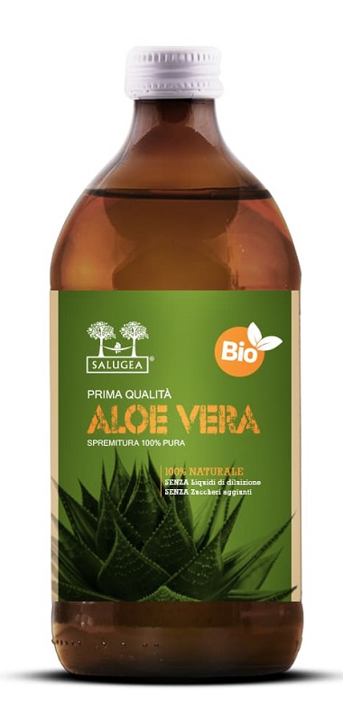 SALUGEA SUCCO ALOE VERA BIO 500 ML - Farmacia Puddu Baire S.r.l.