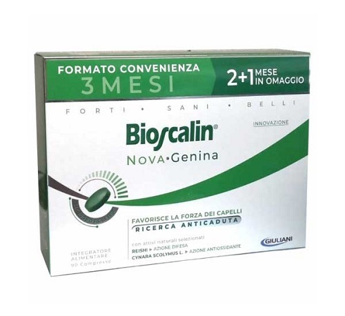 BIOSCALIN NOVA GENINA 90 COMPRESSE 2+1 OMAGGIO - Farmacia Puddu Baire S.r.l.