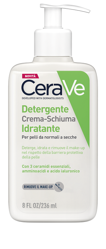 CERAVE CREAM TO FOAM CLEANSER 236 ML - Farmacia Puddu Baire S.r.l.