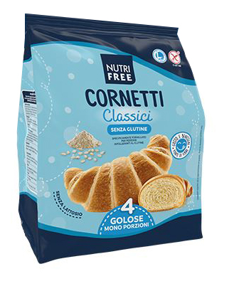 NUTRIFREE CORNETTI CLASSICI 4 PEZZI DA 50 G - Farmacia Puddu Baire S.r.l.