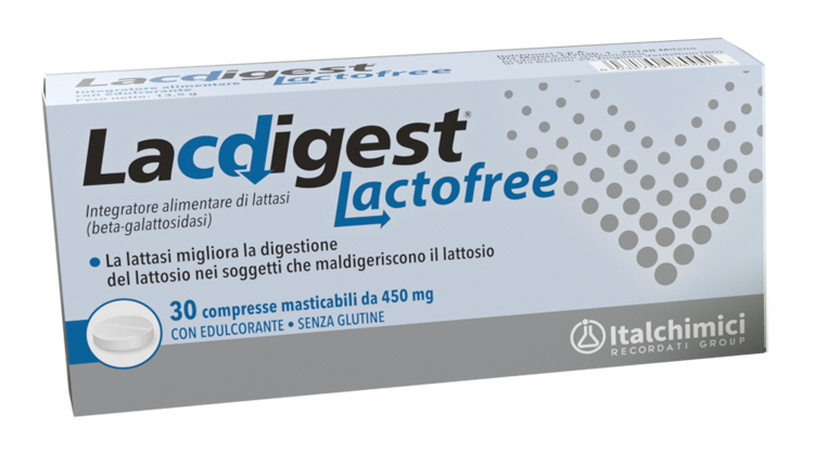 LACDIGEST LACTOFREE 30 COMPRESSE MASTICABILI - Farmacia Puddu Baire S.r.l.