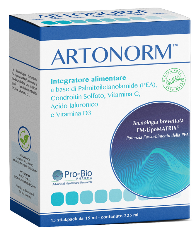 ARTONORM 15 STICKPACK DA 15 ML - Farmacia Puddu Baire S.r.l.