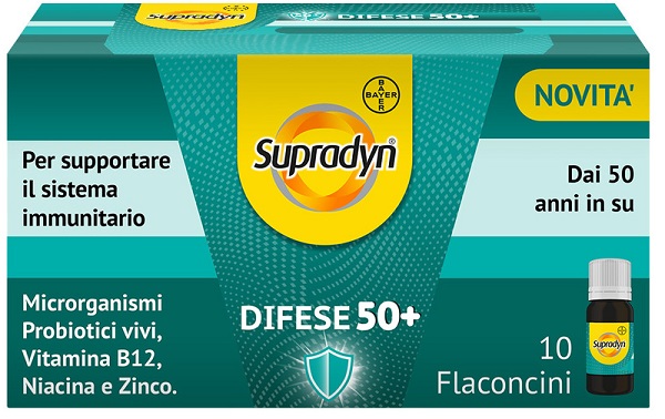 SUPRADYN DIFESE 50+ 10 FLACONCINI 10 ML - Farmacia Puddu Baire S.r.l.