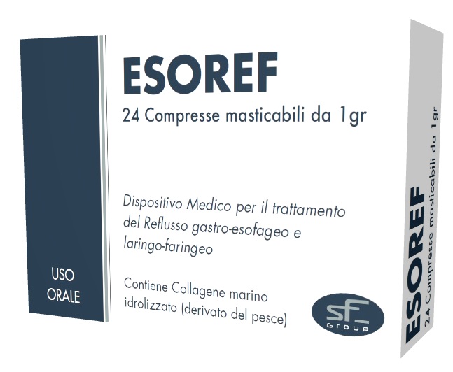 ESOREF 24 COMPRESSE MASTICABILI - Farmacia Puddu Baire S.r.l.