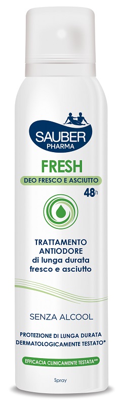 SAUBER FRESH DEODORANTE SPRAY 150 ML - Farmacia Puddu Baire S.r.l.