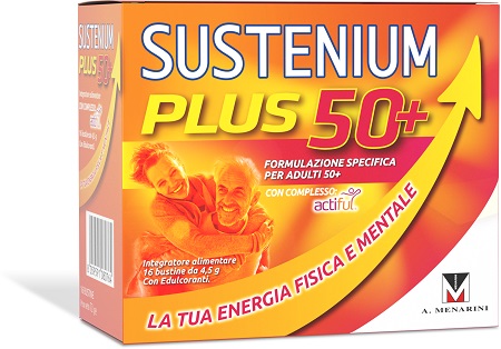 SUSTENIUM PLUS 50+ 16 BUSTINE - Farmacia Puddu Baire S.r.l.