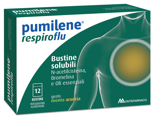 PUMILENE RESPIROFLU 12 BUSTINE - Farmacia Puddu Baire S.r.l.