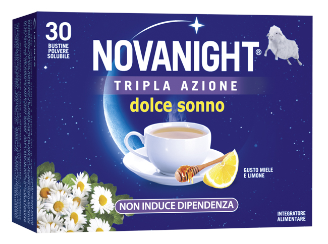 NOVANIGHT TRIPLA AZIONE DOLCE SONNO 30 BUSTINE - Farmacia Puddu Baire S.r.l.