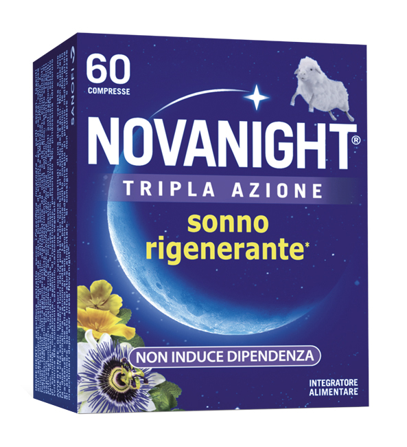 NOVANIGHT BIPACCO 30 + 30 COMPRESSE NEW - Farmacia Puddu Baire S.r.l.