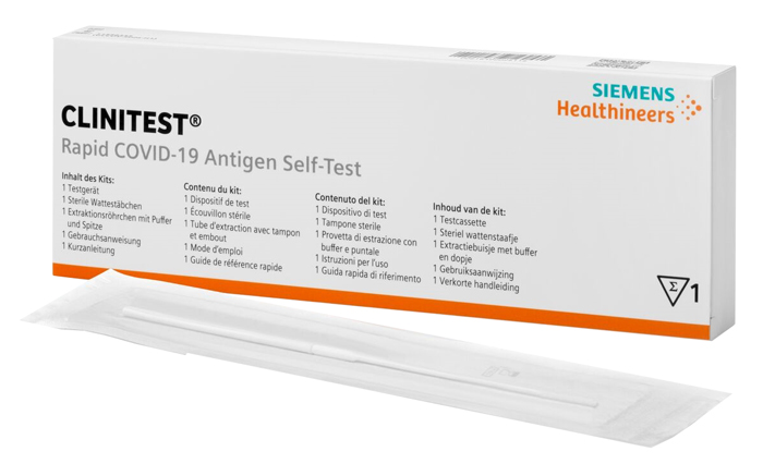 TEST ANTIGENICO RAPIDO COVID-19 CLINITEST AUTODIAGNOSTICO DETERMINAZIONE QUALITATIVA ANTIGENI SARS-COV-2 IN TAMPONI NASALI MEDIANTE IMMUNOCROMATOGRAFIA - Farmacia Puddu Baire S.r.l.