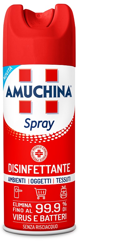 AMUCHINA SPRAY AMBIENTI OGGETTI TESSUTI 400 ML - Farmacia Puddu Baire S.r.l.