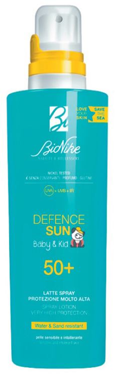 DEFENCE SUN BABY&KID LATTE SPRAY 50+ 200 ML - Farmacia Puddu Baire S.r.l.