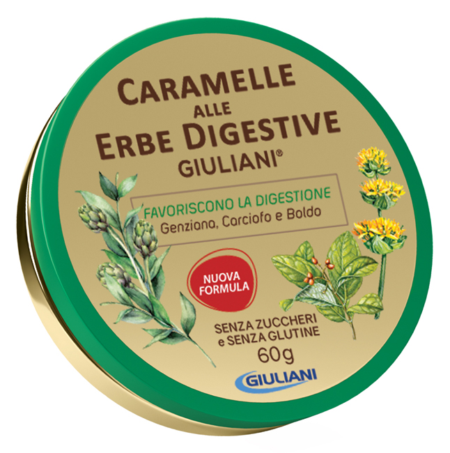 CARAMELLE DIGESTIVE SENZA ZUCCHERO NUOVA FORMULAZIONE 60 G - Farmacia Puddu Baire S.r.l.