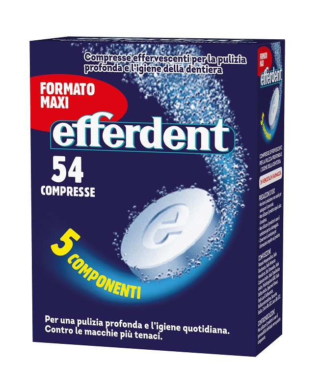 EFFERDENT 54 COMPRESSE EFFERVESCENTI - Farmacia Puddu Baire S.r.l.