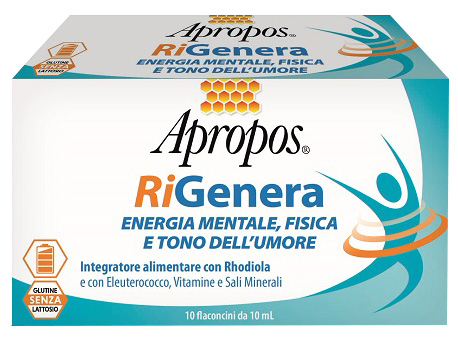 APROPOS RIGENERA ENERGIA FISICA E MENTALE 10 FLACONCINI 10 ML - Farmacia Puddu Baire S.r.l.