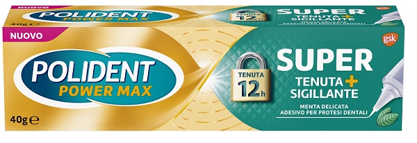 POLIDENT SUPER TENUTA + SIGILLANTE MENTA DELICATA ADESIVO PROTESI DENTALE 40 G - Farmacia Puddu Baire S.r.l.
