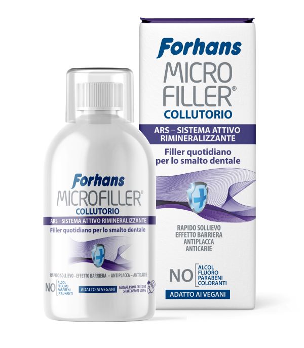 FORHANS MICROFILLER COLLUTORIO 500 ML - Farmacia Puddu Baire S.r.l.