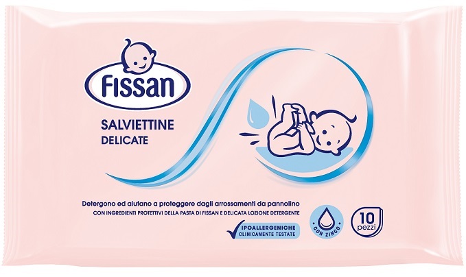 FISSAN SALVIETTE VIAGGIO 10 PEZZI - Farmacia Puddu Baire S.r.l.