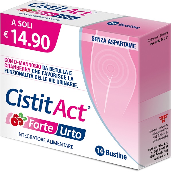 CISTIT ACT FORTE URTO 14 BUSTINE - Farmacia Puddu Baire S.r.l.