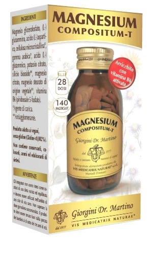 MAGNESIUM COMPOSITUM-T 140 PASTIGLIE - Farmacia Puddu Baire S.r.l.