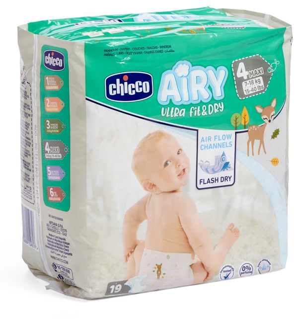 CHICCO PANNOLINI MAXI 19X6 - Farmacia Puddu Baire S.r.l.