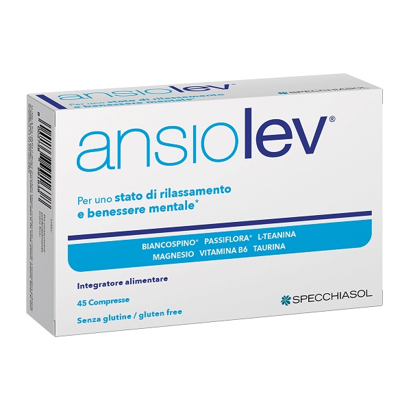 ANSIOLEV 45 COMPRESSE NUOVA FORMULA - Farmacia Puddu Baire S.r.l.