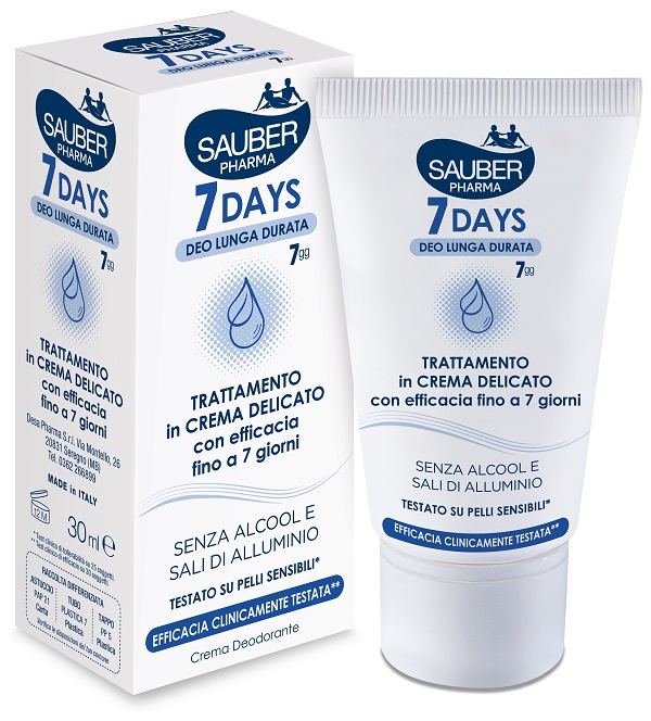 SAUBER 7DAYS CREMA 7 GIORNI 30 ML - Farmacia Puddu Baire S.r.l.