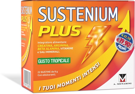 SUSTENIUM PLUS GUSTO TROPICALE PROMO 22 BUSTINE - Farmacia Puddu Baire S.r.l.