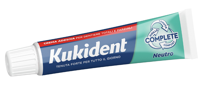 KUKIDENT NEUTRO CREMA ADESIVA DENTIERE 65 G - Farmacia Puddu Baire S.r.l.