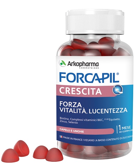 FORCAPIL CRESCITA 60 GOMMOSI - Farmacia Puddu Baire S.r.l.