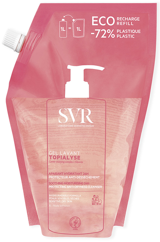 TOPIALYSE GEL LAVANT REFILL 1 L - Farmacia Puddu Baire S.r.l.