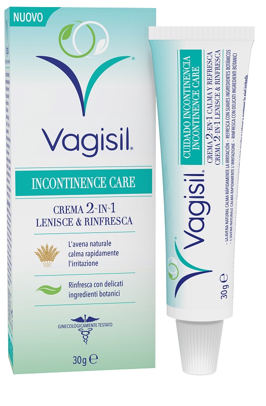 VAGISIL INCONTINENCE CARE CREMA 2IN1 LENISCE & RINFRESCA 30 G - Farmacia Puddu Baire S.r.l.