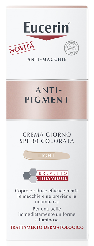 EUCERIN ANTI-PIGMENT GIORNO SPF30 COLORATO LIGHT 50 ML - Farmacia Puddu Baire S.r.l.