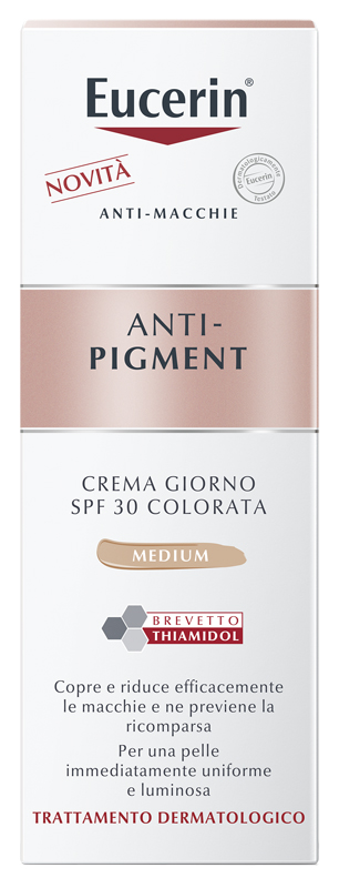 EUCERIN ANTI-PIGMENT GIORNO SPF30 COLORATO MEDIUM 50 ML - Farmacia Puddu Baire S.r.l.