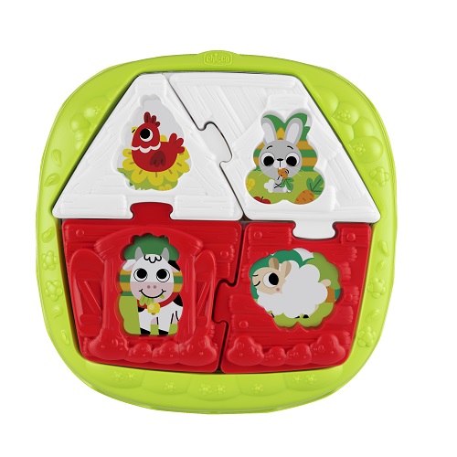 CHICCO GIOCO S2P 2IN1 HOUSE&FARM PUZZLE - Farmacia Puddu Baire S.r.l.