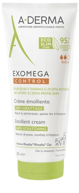 EXOMEGA CONTROL CREMA EMOLLIENTE 200 ML - Farmacia Puddu Baire S.r.l.