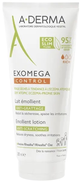 EXOMEGA CONTROL LATTE EMOLLIENTE 200 ML - Farmacia Puddu Baire S.r.l.